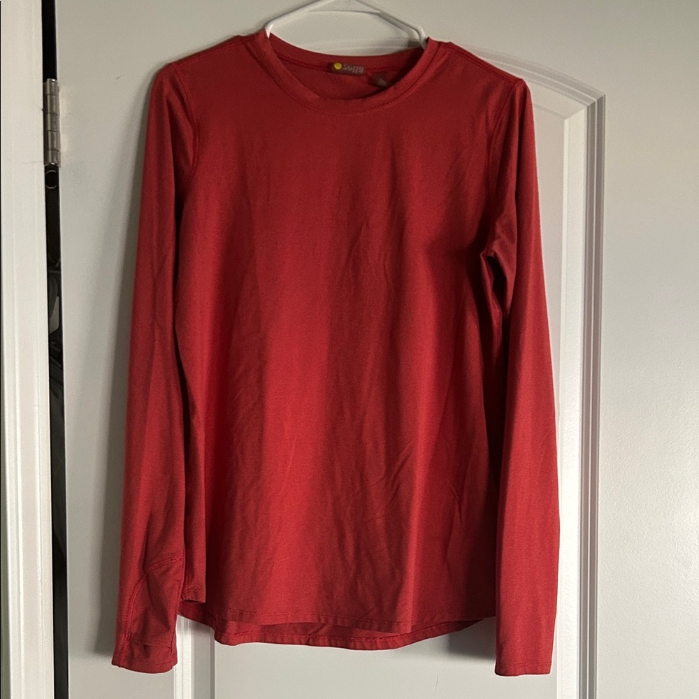 Orange Long Sleeve Shirt